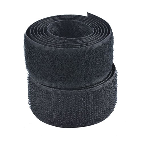 Bande de velcro bande scratch noir 2cm 10m