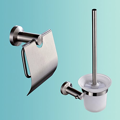 Design brosse de toilette en acier inoxydable b...