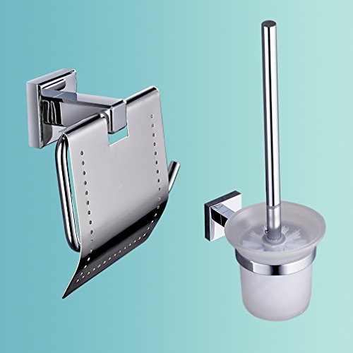 Brillant porte-rouleau de papier toilette avec ...