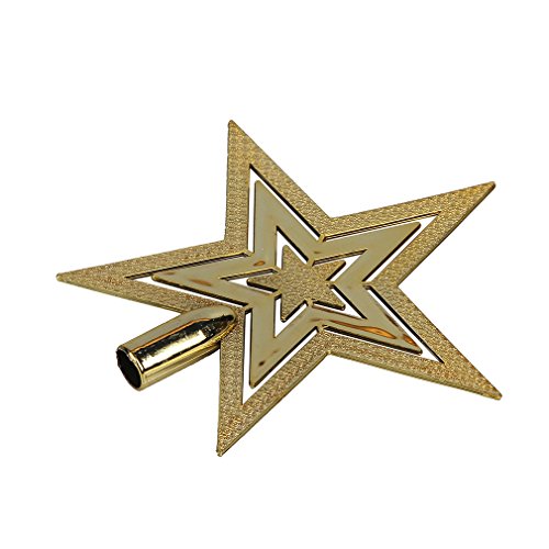 3 pcs cimier de sapin noël étoile or décoration...