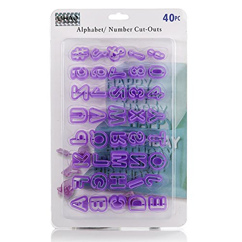 40pcs emporte pièces lettres chiffres découpoir...