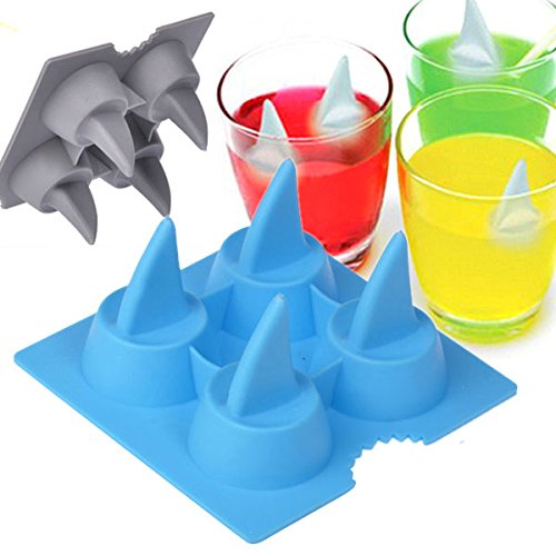 iDealhere Tm) bac glacon moule cute glace diy glacé gelée ice cube tray couleur aileron requin code EAN 0601308124155 