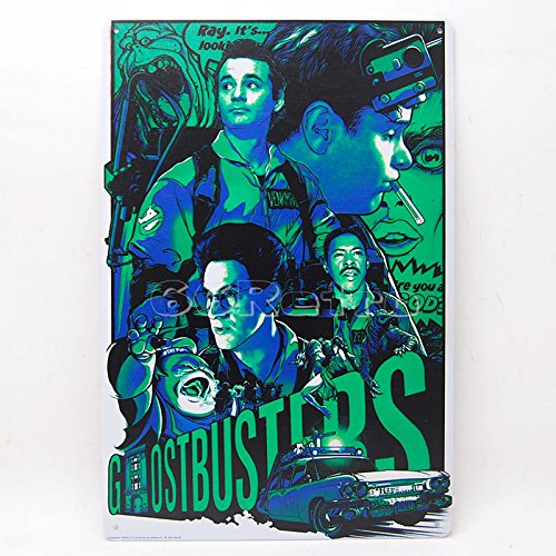 Ghostbusters (1984) (0401006), plaque en métal,...