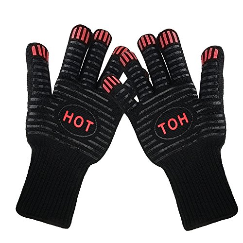 Gants de barbecue thermorésistants, gants anti feu, accessoires de barbecue gants ignifugés, gants de four de haute quality chaleur résistants gants lot de 2 0601629996028 Aodoor Gants de barbecue thermorésistants, gants anti feu, accessoires de barbecue gants ignifugés, gants de four de haute quality chaleur résistants gants lot de 2 0601629996028 Aodoor
