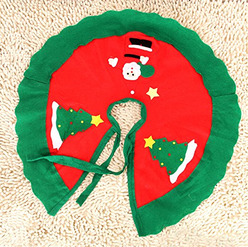 buwico® 90 cm Grande jupe de sapin de Noël