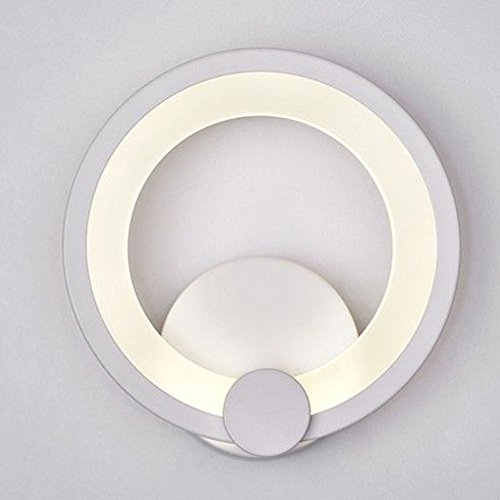 Moderne led round lumière panel blanc chaud app...