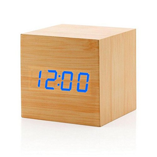 Simple mode carršš moderne en imitation sound control usb/aa la batterie powered en imitation led clock alarme digital horloge de bureau with thermometer calendar auto brightness ajustement 0602045132991 Highdas Simple mode carršš moderne en imitation sound control usb/aa la batterie powered en imitation led clock alarme digital horloge de bureau with thermometer calendar auto brightness ajustement 0602045132991 Highdas