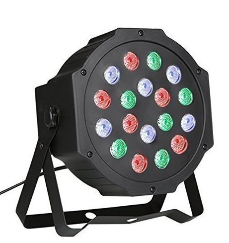 yacooler Dj lights, 3p conduit plat par lumière rgb dmx-512 sound activé magie effet projecteurs de ktv noël partie mariage pub maison disco club dj maison noire cas 1. code EAN 0602130109594 