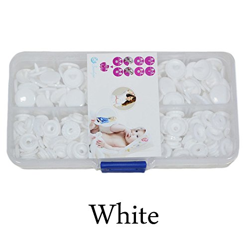 50 pcs bouton pression plastique taille t5 12mm...