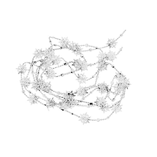 Deluxe Cordes Perles Décoration de Noël Flocon ...