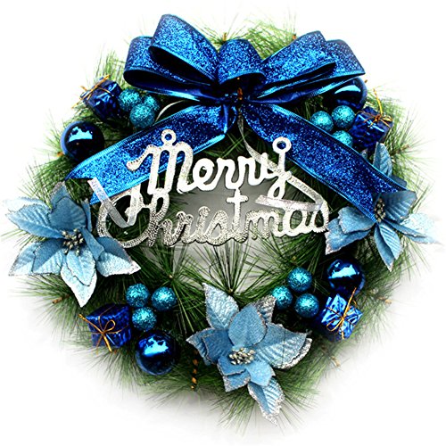 Couronne de Noël Maison pour Décorer Composé de...