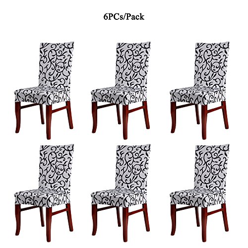 Lot de housse de chaise extensible universelle ...