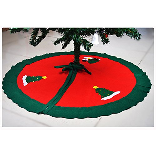 jacktom 90 cm (Dia) 1 père noël Arbre Jupe Jupe...