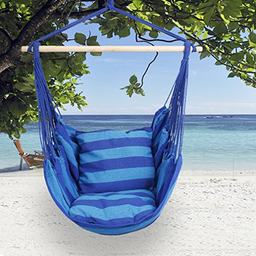 Balançoire hamac chaise siège suspendu de toile...