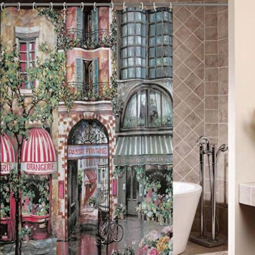 Kino® 180 x 180cm Rideaux de Douche Rideaux de ...