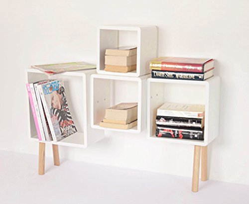 Tamia-Home tamia (chanteuse Canadienne) Home poitrine de 4 Cube étagère 88,50 13 A x 20 x 66,40 cm - Blanc code EAN 0602447859533 