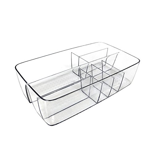 Quntis Haushalt Boîte de rangement stockage de salle de bain rangement de douche panier/corbeille/plateau de toilette organiseur de lavabo de haute qualite dans la chambre, salle de bains, bureau multi-function pour téléphone cosmétiques maquillage brosse bijoux montre linges chaussettes et petits objets- garantie a vie 0602456461703 (0602456461703)
