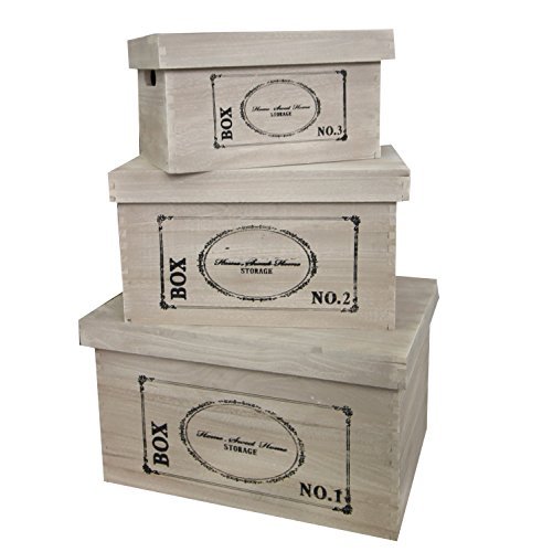 Lot 3 panier contenant caisse de rangement avec...