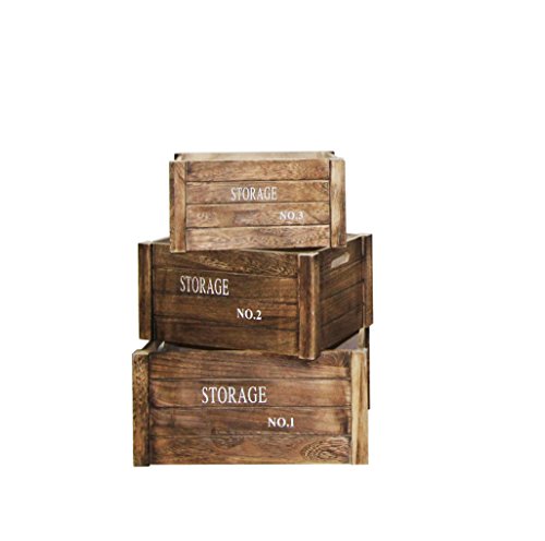Rebecca Srl Set 3 Paniers Caisse Boite de range...