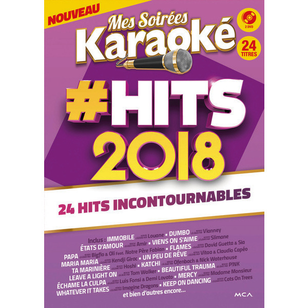 Coffret DVD "Karaoké #Hits 2018" 0602567743323 (0602567743323)