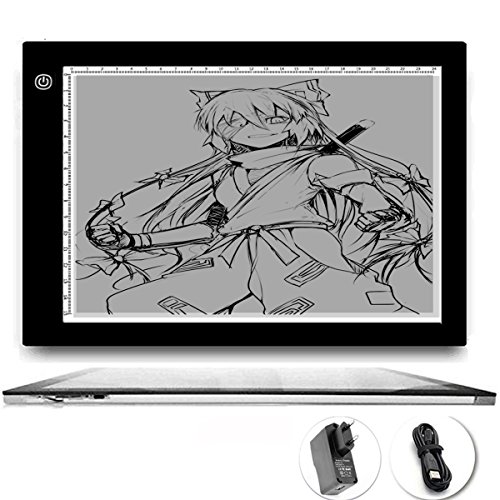 Yakamo A5 LED Tablette Lumineuse Graphique Avec...
