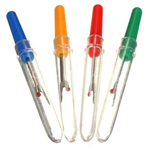 4pcs Random Colour Plastic Handle Sewing Stitch...