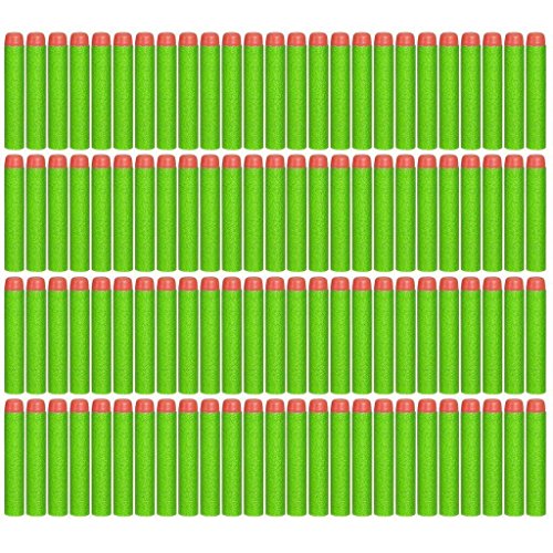 100 pcs fléchettes recharge balle de nerf pr n-...