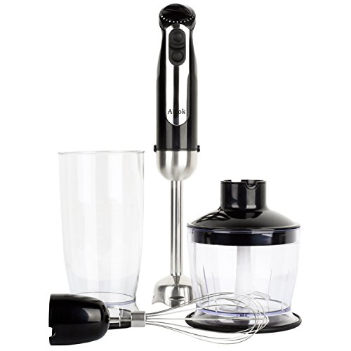 Mixeur plongeant de 5 vitesses mélangeur à main...