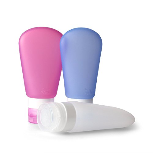 hoaey bouteilles de voyage souple en silicone p...