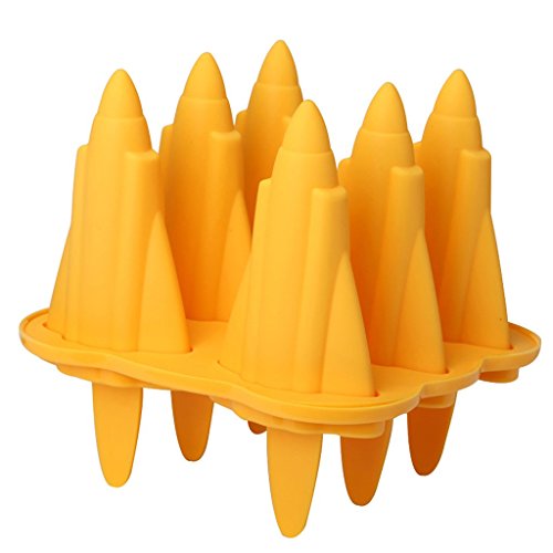 6 x Unique Popsicle mold/moule à glace en silic...