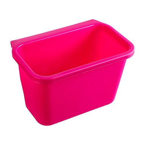 Guyin guyin Meuble Cuisine Cuisine suspendre support pour sac poubelle plastique Barre à accrocher des stockage boîte de rangement suspendus (Rose vif) 0603717601159 (0603717601159)