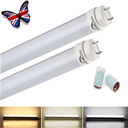 Auralum tube LED Blanc froid, blanc froid, 4 Feet (120cm) 20.00 watts 230.00 volts code EAN 0603728049520 