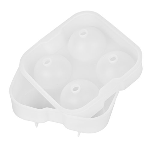 Bac à glaçons silicone ronds moule à glaçons en...