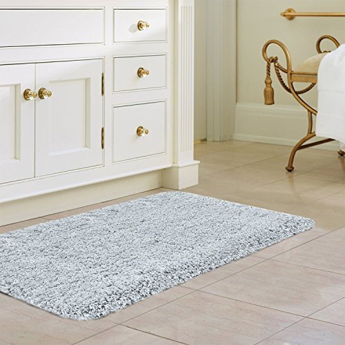 Tapis de bain luxe soft microfibre eau absorban...