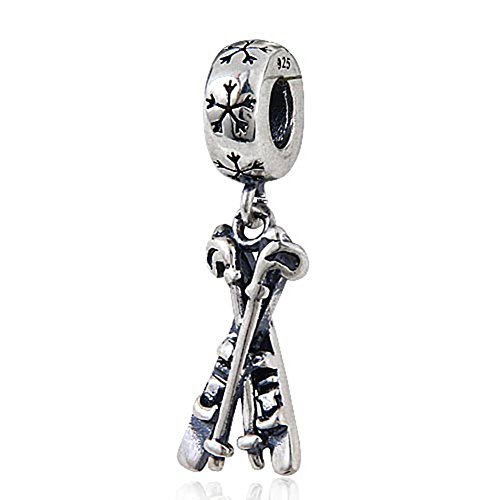 Soulbead soulbead Dangle Skis authentique Charm en argent sterling 925 pour bracelet bijoux européenne code EAN 0603849087111 