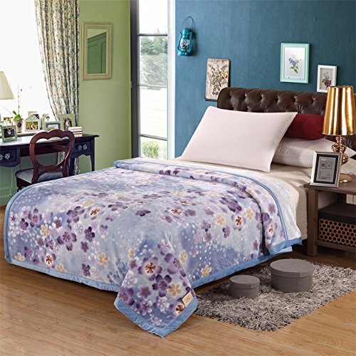 shinemoon Rouge Bleu Grille Couverture en polai...