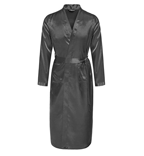 Homme pyjama robe de chambre peignoir de bain s...