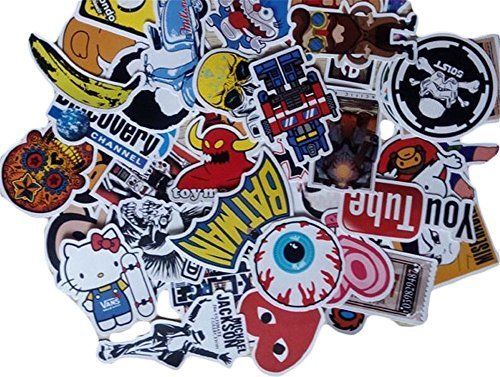50pcs vinyl decal sticker graffiti bombe laptop...