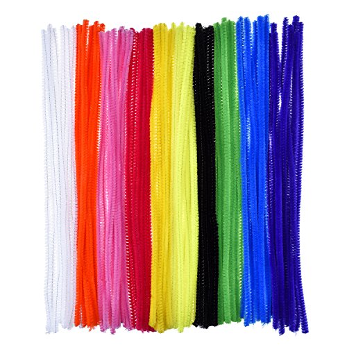 100 pcs cure pipes, couleurs assorties , 6 x 30...