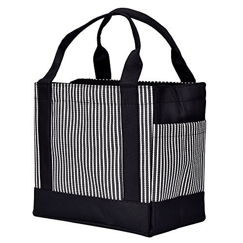 wu-an bear 2 L Grande Capacité Oxford Chiffon Déjeuner Sac Repas Sac Isolant Picnic Sac Externe (Noir) code EAN 0604776887140 