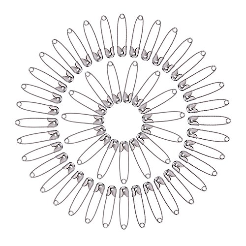 200 pièces trombone de sécurité épingle de sécu...