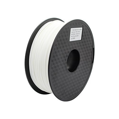 Anycubic Haute ténacité résistance abs imprimante 3d filament 1,75mm tolérance +/-0.02 mm -1kg 400m/rouleau (blanc) code EAN 0605175659833 