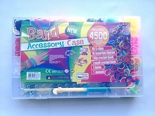 XXL LOOM Garniture du début 4500 Bandes de coul...