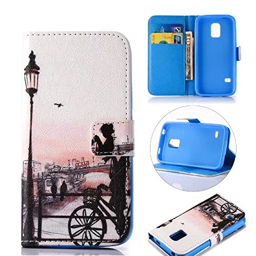 Coque pour samsung galaxy s5 mini pu cuir case ...