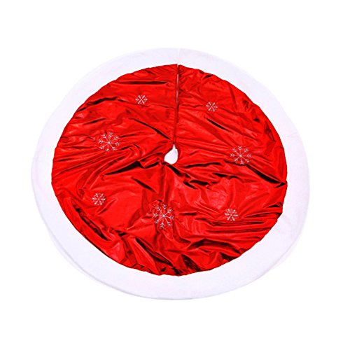 EOZY Couvre -Pied Tissu Sapin Applique Décorati...