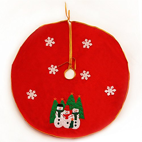 Jupe de sapin noël christmas décor rouge nappe ...