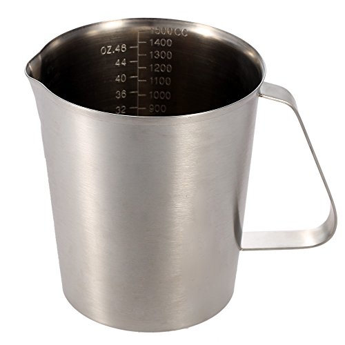 1500ml pot à lait en acier inoxydable conteneur...