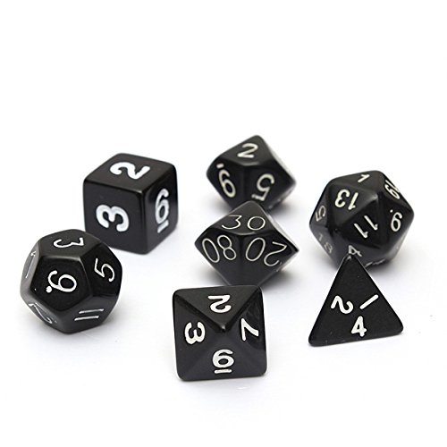 SYG(TM) Set 7PCS Dé Dice Die D4~D20 À Jeux DUNG...