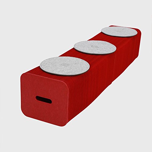 dngdom Creative Papier Kraft Banc Tabouret plia...
