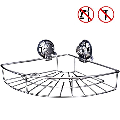 Panier Ventouse Deux Crochets de Rangement Douc...